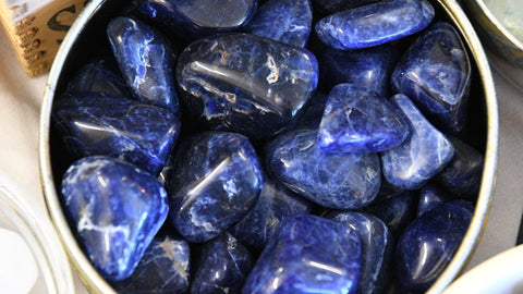 Sodalite Diamond (Tumbled)
