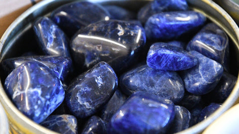 Sodalite Diamond (Tumbled)