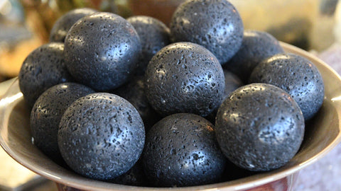 Lava Stone Sphere (1.5&quot;)