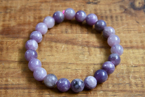 Lepidolite Bracelet (8mm)