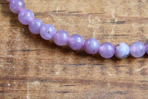 Lepidolite Bracelet (4mm)