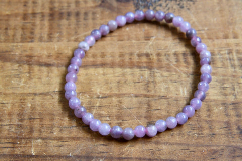 Lepidolite Bracelet (4mm)