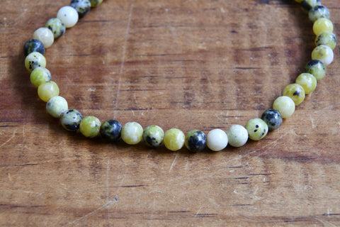 Yellow Turquoise Bracelet (4mm)