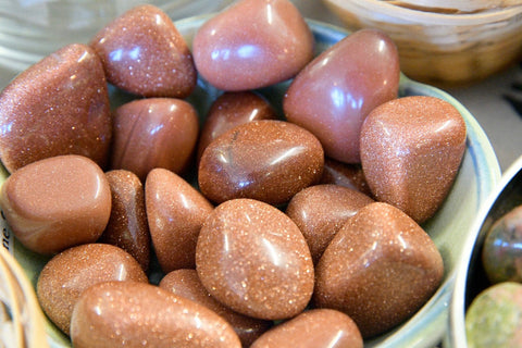 Red Goldstone (Tumbled)