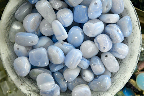 Blue Lace Agate Pendant