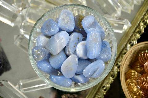 Blue Lace Agate (Tumbled)