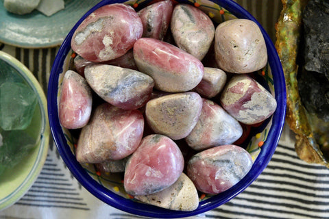 Rhodochrosite (Tumbled)