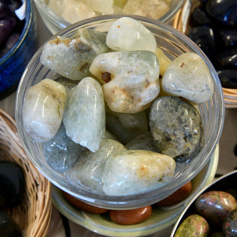 Prehnite (Tumbled)