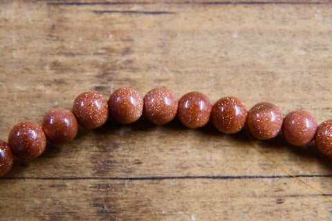 Red Goldstone Bracelet (4mm)
