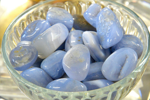 Blue Lace Agate (Tumbled)