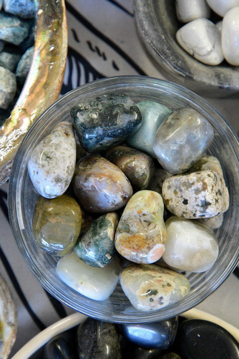 Ocean Jasper (Tumbled)