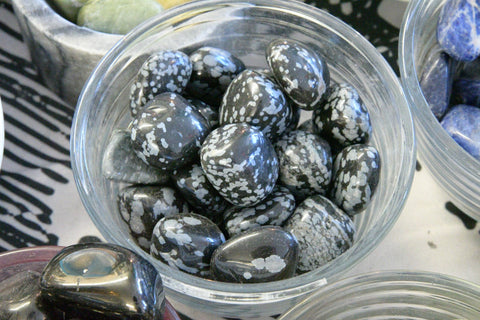 Snowflake Obsidian (Tumbled)