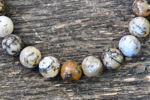 Dendritic Opal Bracelet (8mm)