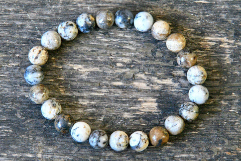Dendritic Opal Bracelet (8mm)
