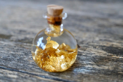 Bottle of Gold Flakes
