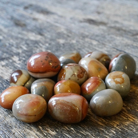 Polychrome Jasper (Tumbled)