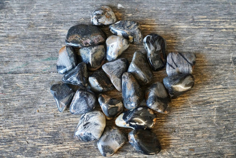 Silver Leaf Jasper (Tumbled)
